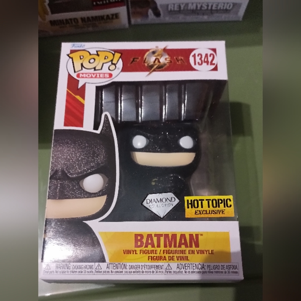 Flash Batman diamond edition Hot topic exclusive Funko Pop